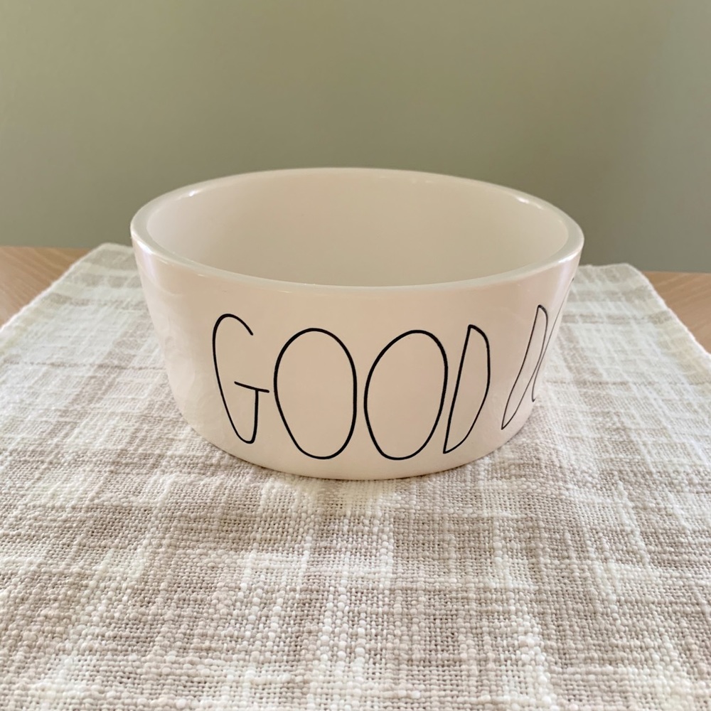 Rae Dunn Good Doggy Dog Bowl